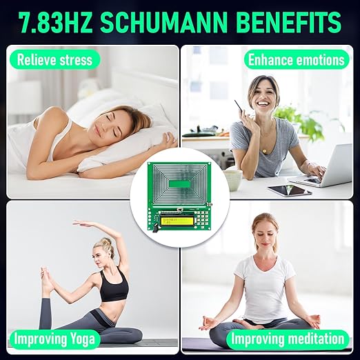 Frequency Generator for Healing, Schumann Wave Resonance Generator, Frequency Healing Devices, Adjustable Sine Wave Resonance Generator, Ultra-Low Frequency Pulse Generator