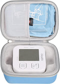 FBLFOBELI Hard Carrying Case Replacement for iHealth Track Smart Upper Arm Blood Pressure Monitor, Bluetooth Blood Pressure Cuff Machine, Protective Travel Storage Bag (Case Only)