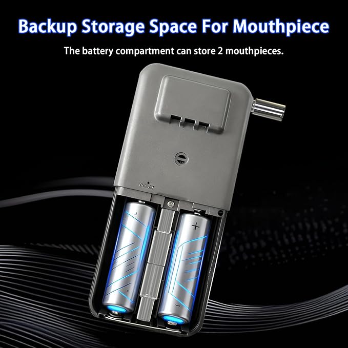 Personal Breathalyzers, Home Breathalyzer for Alcohol with LCD Display, Equipped with Memory Function, Sound and Color Alarm Pocket Breathalyzer