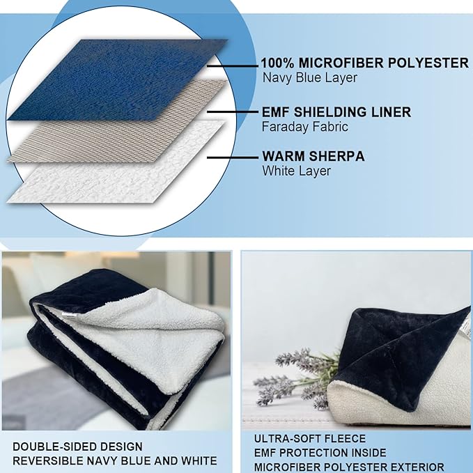 Faraday Blanket - Size 50" x 60"
