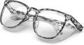 Stylish Safety Glasses, Clear Anti-Fog Anti-Scratch Protective Glasses For Men And Women