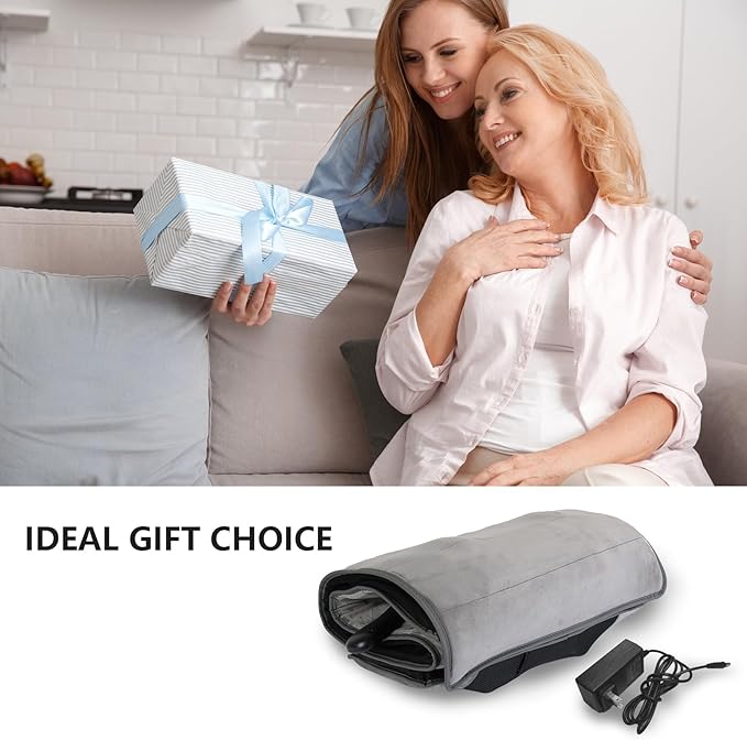 Full Body Massage Mat with Heat, Multifunctional Massage PadNeck Back Massager Full Body Relaxation Seat Chair Pad with 10 Vibration Motors Timer for Indoor Bed Sofa Chair, Anti-Slip Bottom