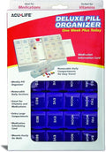 Acu-Life Deluxe Pill Organizer 'One Week Plus Today'