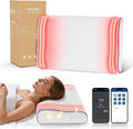 Hopihe Sunrise Pillow, Sound Machine for Sleep with Bluetooth Speaker & Sunset Simulation, Smart Pillow with Wake Up Light, Sunset Lamp, White Noise Machine for Adults Kids