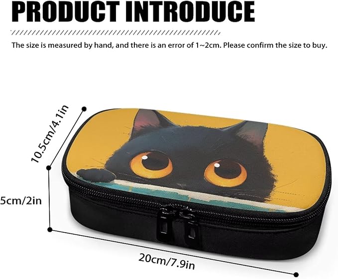 Rnyleeg Insulin Cooler Travel Case Cute Black Cat Reusable Insulin Bag for Travel Diabetic Supplies Storage for Home Medicine Carrying Case Diabetic Care Storage