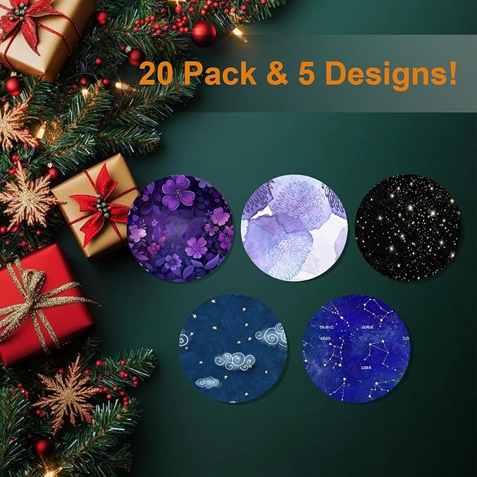 20pcs Sensor Covers for Libre 3 & Lingo Waterproof, Adhesive Patches for Lingo,Sweatproof CGM Protector,Lasts for 14 Days (Sereneglow, Libre 3)