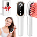 Obiredk ㅤLaser Hair Growth Comb - Lasers & LEDs for Hair Regrowth - FDA Cleared Rechargeable Scalp Massager for Men Women - Effective for Thinning Crown, Receding Hairline - White