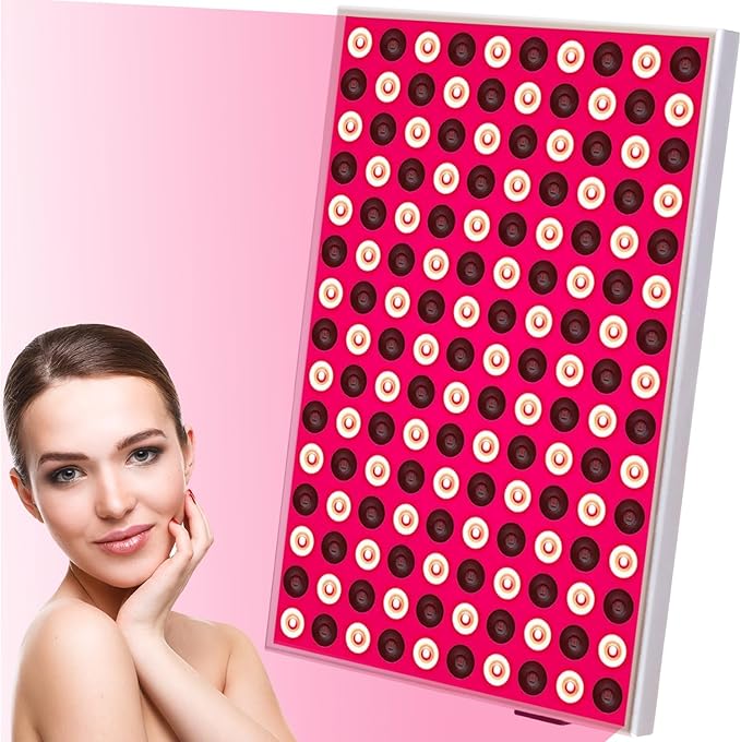 Red Light Therapy, Red Light Therapy for Body Face, Red Light Panel Near Infrared 850nm and Deep Red 660nm for Pain Relief and Skin Improved
