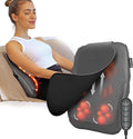 FSA Eligible HSA Back Massager for Deep Tissue Pain Relief, 4D Kneading & Rolling Up and Down Shiatsu Lower Back Massager with Heat for Birthday Gifts for Women and Men