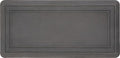 Tempur-Pedic Ultra Comfort Anti-Fatigue Frame Pewter 1' 8" x 3' 6" Kitchen Floor Mat Cushioned Ergonomic Standing Desk Mat Waterproof Non-Skid Foam