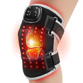 AFFLAT Red Light Therapy and Vibration Massage Knee Brace, 660nm & 850nm Near Infrared Light, Rechargeable Wireless Controller, for Knee/Shoulder/Joint/Elbow