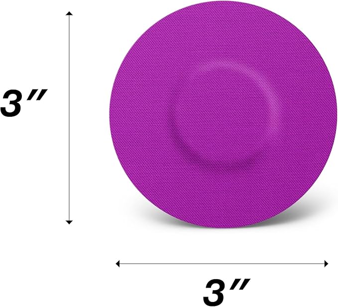 SIMPATCH Universal Adhesive Patch, No Hole (25-Pack) (Purple)