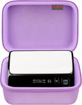 Elonbo Carrying Case for OMRON Evolv Bluetooth Wireless Upper Arm Blood Pressure Monitor, for OMRON Evolv BP7000 Portable One-Piece BP Monitor Storage Holder, Purple