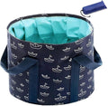 Collapsible Bucket for Soaking Feet, Portable Travel Foot Bath Tub, Foot Soaking Bath Basin Portable, Foot Spa Soaking Feet Home Pedicure Basin Outdoor Camping