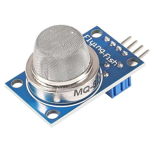 5pcs MQ-8 Hydrogen Gas Sensor Detection Sensor Module for Arduino Raspberry Pi ESP8266 MQ8 5V DC (MQ-8)