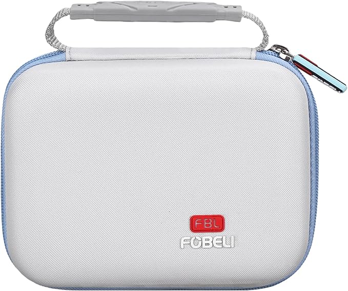 FBLFOBELI Hard Carrying Case Replacement for iHealth Track Smart Upper Arm Blood Pressure Monitor, Bluetooth Blood Pressure Cuff Machine, Protective Travel Storage Bag (Case Only) (Grey)