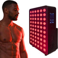 Red Light Therapy Panel, Dual Chip LED 660nm 850nm Near Infrared Light for Body & Face, High Power Red Light Therapy Device for Muscle Recovery, Joint Pain Relief, Skin Rejuvenation at Home