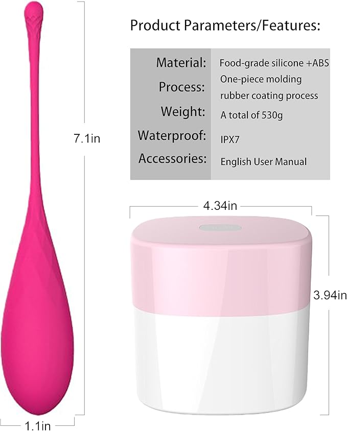 6PCS Advanced Kegel Training Set, Kegel Exercises Weight Control, Integrated Design, Food Grade Silicone: Kegel Exercise System, Pelvic Floor Exercises