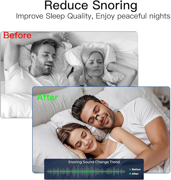 2026 Breathing Nasal Strip Starter Kit (30 Count, Black), Boost Oxygen Uptake, Reduce Snoring, Improve Sleep Quality, Sweat Resistant, Safe Nasal Strips Extra Strength Snoring Solution