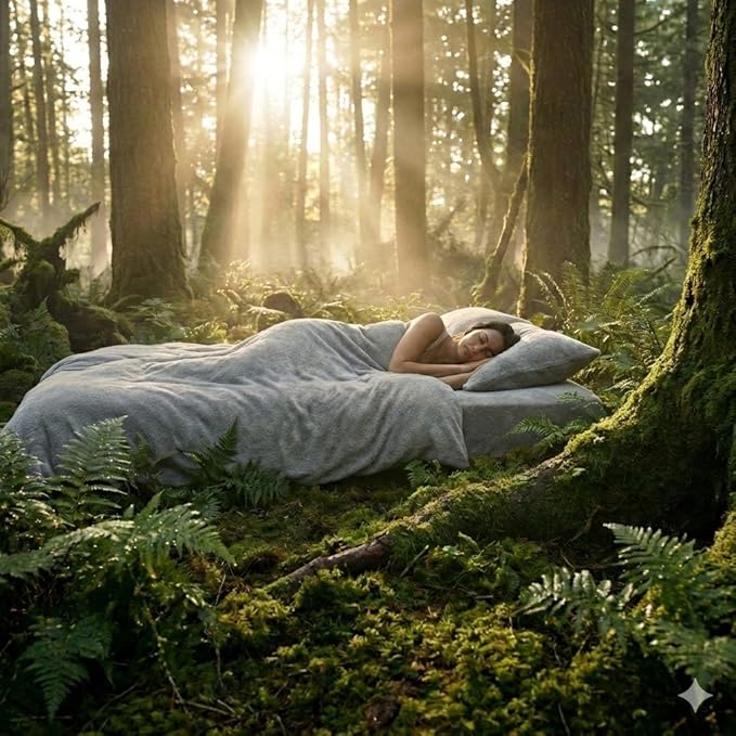 Premium Grounding Fitted Sheets - 25% Silver Infuse Fiber + Cotton - Ultra Conductive Bed Sheets with Grounding Cord - Includes Silver Eye Mask & Grounding Mouse Pad - Day & Night Wellness Kit