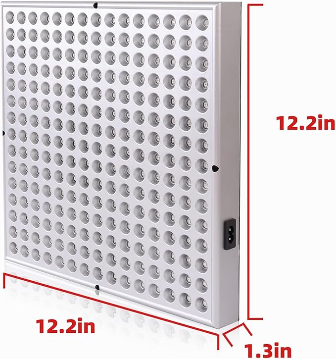 Red-Light-Therapy-Device - 45W LED Panel Deep 660nm and Near-Infrared 850nm LED Light Combo for Skin Beauty,Pain Relief of Muscles and Joints