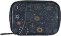 Magic Constellation Sun Moon Pill Box 7 Day Pill Case Travel Pill Organizer Bag Container for Medicine with Zipper Portable Weekly Case Compact Size for Medicine, Vitamin, Supplement
