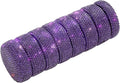 Pill Organizer Travel Medicine Supplement Organizer Weekly Pill Box 7 Day Daily Vitamin Cases Portable Stackable Pill Caddy for Women(Purple)