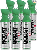 Boost Oxygen Large Natural 10L Canister | Respiratory Support for Aerobic Recovery, Altitude, Performance & Health (6 Pack)