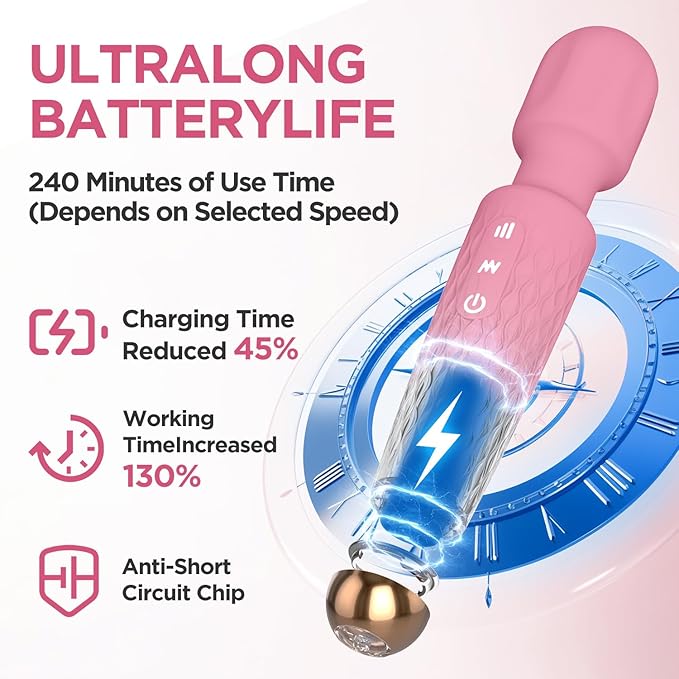 Manual Massage Stick Pink