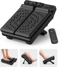 Foot Massager for Neuropathy,Plantar Fasciitis, High-Frequency Vibration Feet Massager with Heat, 30 Speed Levels & 3 Angles Relax Calf Leg and Foot for Circulation Pain Relief, Remote Control