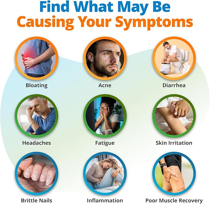 5Strands Food Intolerance, Environmental & Heavy Metal Sensitivity, and Nutritional Imbalance Test for Adults & Kids, 1119 Items Tested, Gut Health Test, Hair Analysis, Results in 4 Days