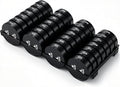 XL Monthly Pill Organizer 2 Times A Day, AM/PM One Month Pill Box 28 Day,Daily Pill Case Large 4 Week Big Compartments for Pills Vitamin Fish Oil Supplements (Black)