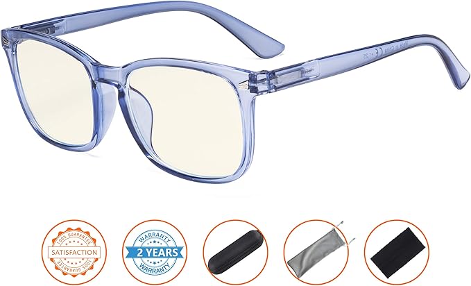 CessBlu Blue Light Glasses for Computer Screen, Anti Glare UV Filter Digital Eyeglasses for Women