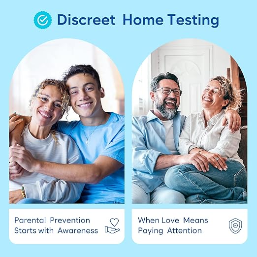 Areta Multi-Drug Test Cup: (12 Pack) at Home Drug Test Kit, Testing 5 Drugs Amphetamine (AMP), Oxazepam (BZO), Cocaine (COC), Morphine (OPI 2000), Cannabinoids (THC 50) -#ACDOA-754-12