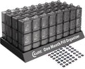 Monthly Pill Organizer 3 Times A Day, One Month Pill Box Organizer Morning-Noon-Night, 31 Day Pill Organizer with 32 Daily Compartments for Fish Oil, Vitamins, Supplements and Medications,Black
