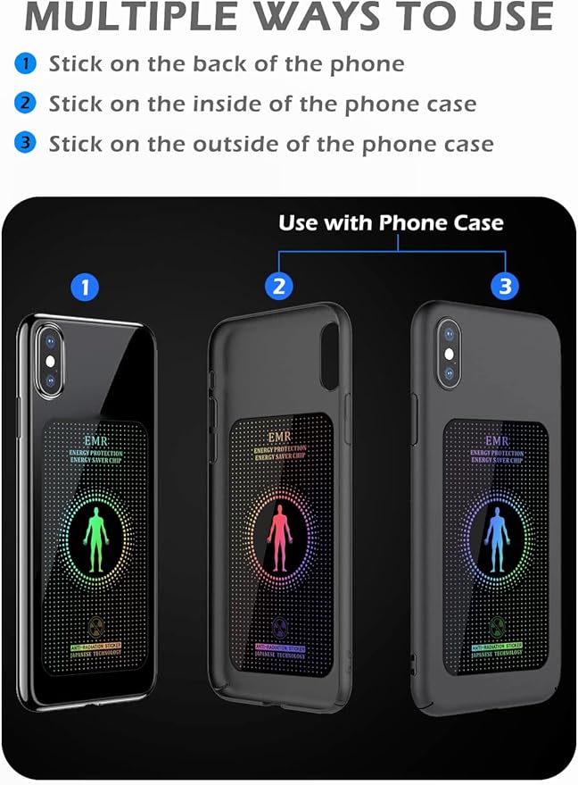 Stickers for Cell Phones/Laptops/Tablets/All Devices, Large Area Protection, [Trimmable], [Reusable], Suitable for Anyone, 4.2 x 2.4 x 0.015 inches - (10 Pcs)