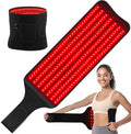 Red Light Therapy Belt with 210 LEDs, Infrared Red Light Therapy for Body, 22W Infra Light Wrap with Timer for Back Waist, Birthday Christmas Gift for Women Men Mom Father Lover