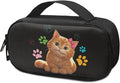 Cartoon Cat Diabetic Supplies Carrying Bag for Glucose Meter Insulin Pens Blood Sugar Test Strips Lancets Syringe Medication or Other Diabetes Care Accessories