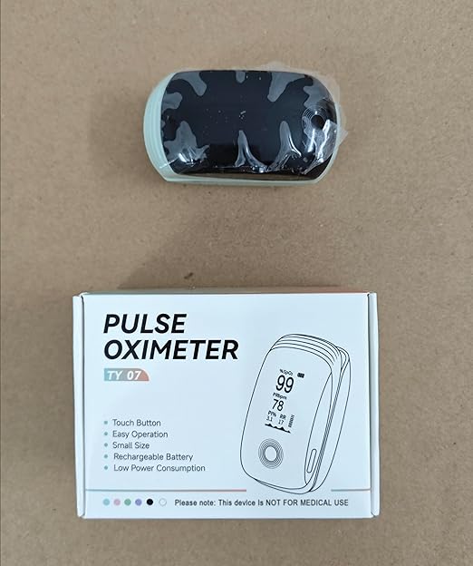 Finger Pulse Oximeter, Fingertip Blood Oxygen Saturation with Pulse Monitor, Oximeter with Lanyard, Pulse Oximeter for Sport and aviation use olny (green) TY07