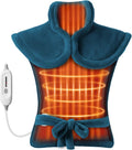 COMFIER Large Heating Pad for Back, FSA Eligible HSA Heating Pad for Neck and Shoulders and Back, Heated Neck Wrap, 3 Heat Levels & 90-Mins Auto Shut Off, Gifts for Women Men