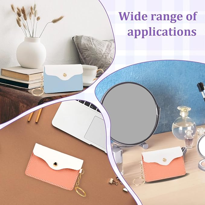 2 Pack Birth Control Pill Case Sleeve Packet Contraceptive Medicine Holder PU Leather Wallet Pill Holder for Travel Bag Backpack