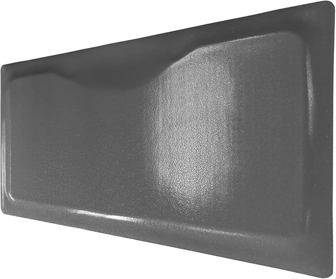Rhino Mats, Rhino Hide Salon Mat, Non-Slip Standing Cushioned Comfort Anti-Fatigue Mat for Salon, Barbershop, or Spa (Gray, Rectangle 3' x 3.5' x 7/8")