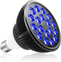 Blue Light Therapy Bulb, 18 LEDs Blue Light Therapy Lamp for Face and Body, High Irradiance, Large Coverage Area (Only Bulb)