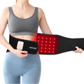 Red Light Therapy Belt for Back Pain Relief, Portable 660nm Light Therapy Wrap for Body and Waist, Rechargeable Cordless Controller SMD 3 in 1 Bulb Light for Joint Pain Relief Muscle Relax