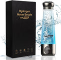 Portable Hydrogen Water Bottle with SPE PEM Technology | OLED Display USB Rechargeable High-Efficiency Hydrogen Rich Water Cup from 1500 up to 3000 PPB with Ionizer Membrane | 270ml