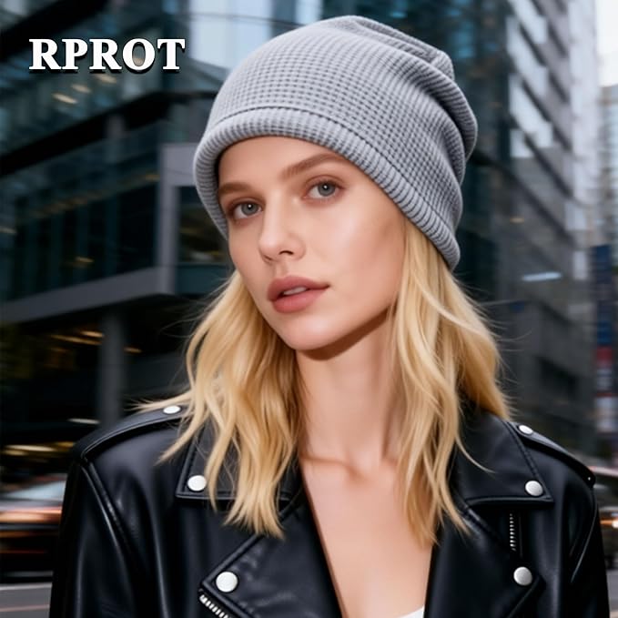 Beanie Protection Hat,Effective 99.99% Anti R.adiation Cap, E.M.F Protection Hat Shielding Cell WiFi 5G RF 19.6-23.6 in