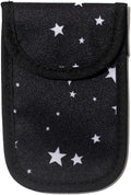 DQL faraday key fob protector, key fob signal blocker, faraday pouch, faraday bag for key fob, key signal blocker (Stars)
