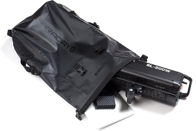 Faraday Defense Waterproof Faraday DRY Bag - 17L Backpack - Fast, Easy Access for Device Shielding - Protect Data and Devices From Hacking, Tracking, EMP