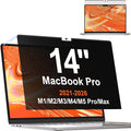 Privacy Screen for MacBook Pro 14 Inch 2021-2026 M5/ M4 /M4 Pro /M4 Max /M3 /M3 Pro /M3 Max /M2 Pro /M2 Max /M1 Pro /M1 Max, Magnetic Removable Anti Blue Light Glare Screen Protector