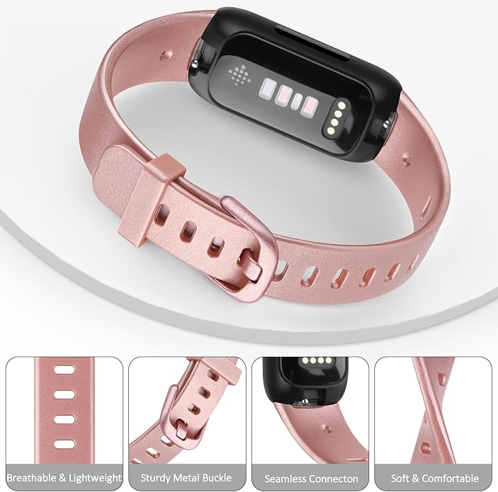 AK Band Compatible with Fitbit Inspire 3 Bands for Women Men, Adjustable Replacement Sport Wristbands Straps for Fitbit Inspire 3 Fitness Tracker